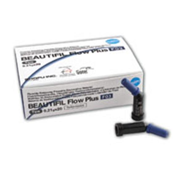 Shofu Dental 2220 Beautifil Flow Plus F03 Low Flow Composite Compules A2 20/Pk 0.21 Gm Shofu Dental 2220 Beautifil Flow Plus F03 Low Flow Composite Compules A2 20/Pk 0.21 Gm